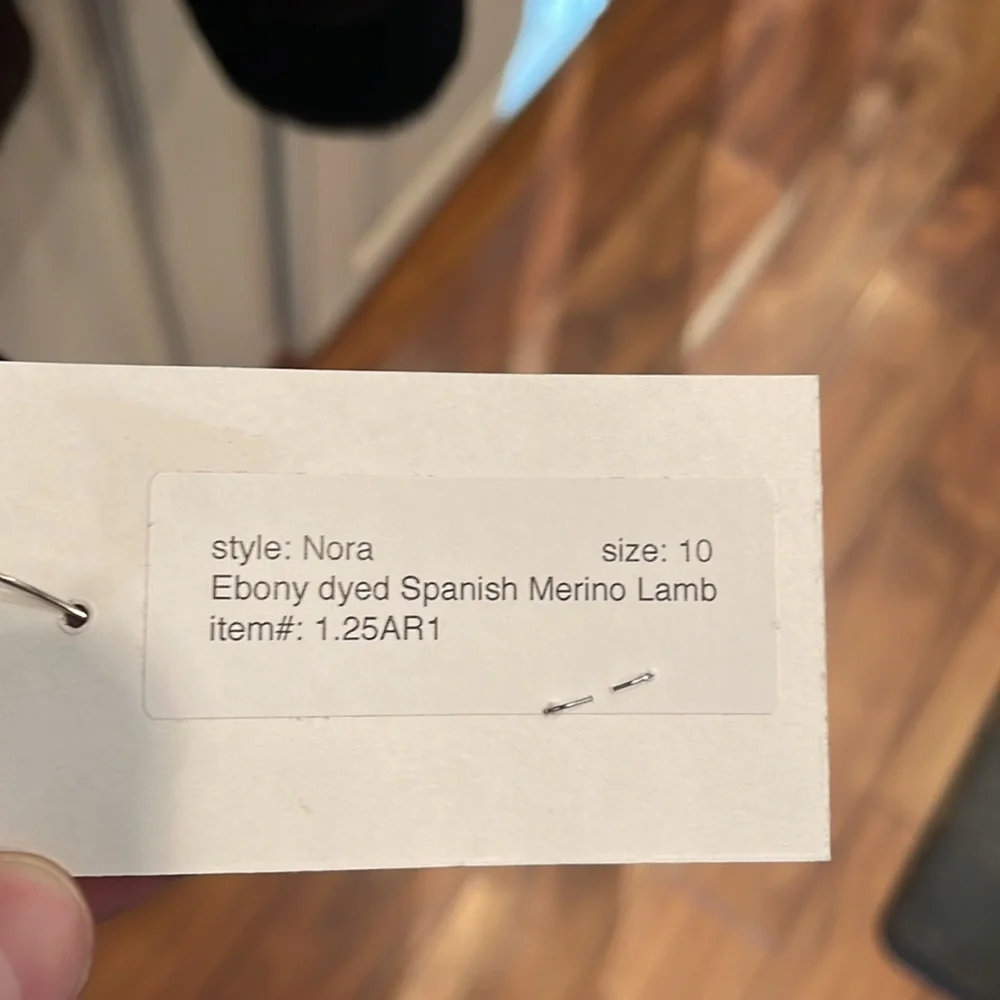 Brand New-Never worn! Rafael Shearling coat - Picture 3 of 5